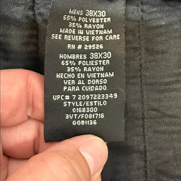 George Men's Black Trousers. Business Casual Office - Picture 7 of 9